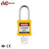 Top Security Steel Chapado Chromium Shackle Plastic Plastic Candlocks Candado