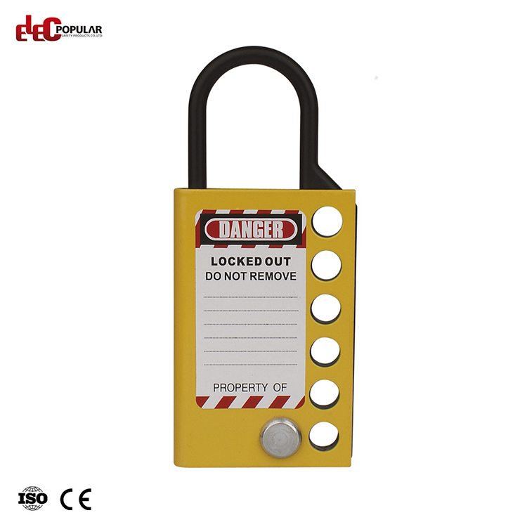 Super septiembre China Candado Cerradura Aleación de aluminio 6 Agujero Cerrojo de bloqueo