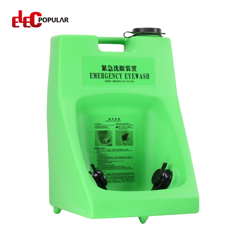 ELECPOPULAR 8GALLON Plastic Emergencia Portable Portable Estación de lavado de ojos Estación de lavado de ojos de emergencia Estación de lavado de ojos de emergencia